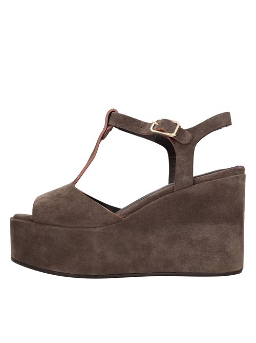 Suede wedges UAU | C15 CAM. VELOURESPRESSO